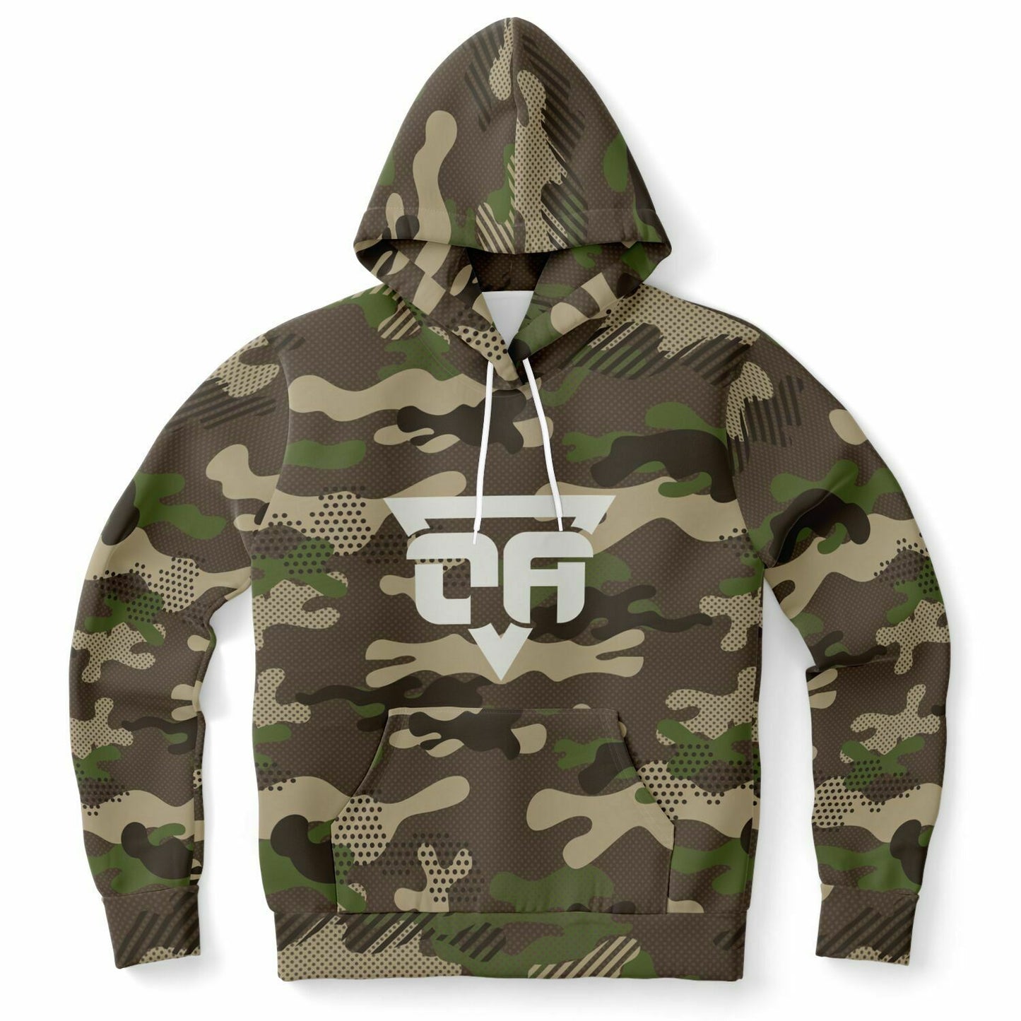 OA Camo Logo Hoodie Sweatshirt