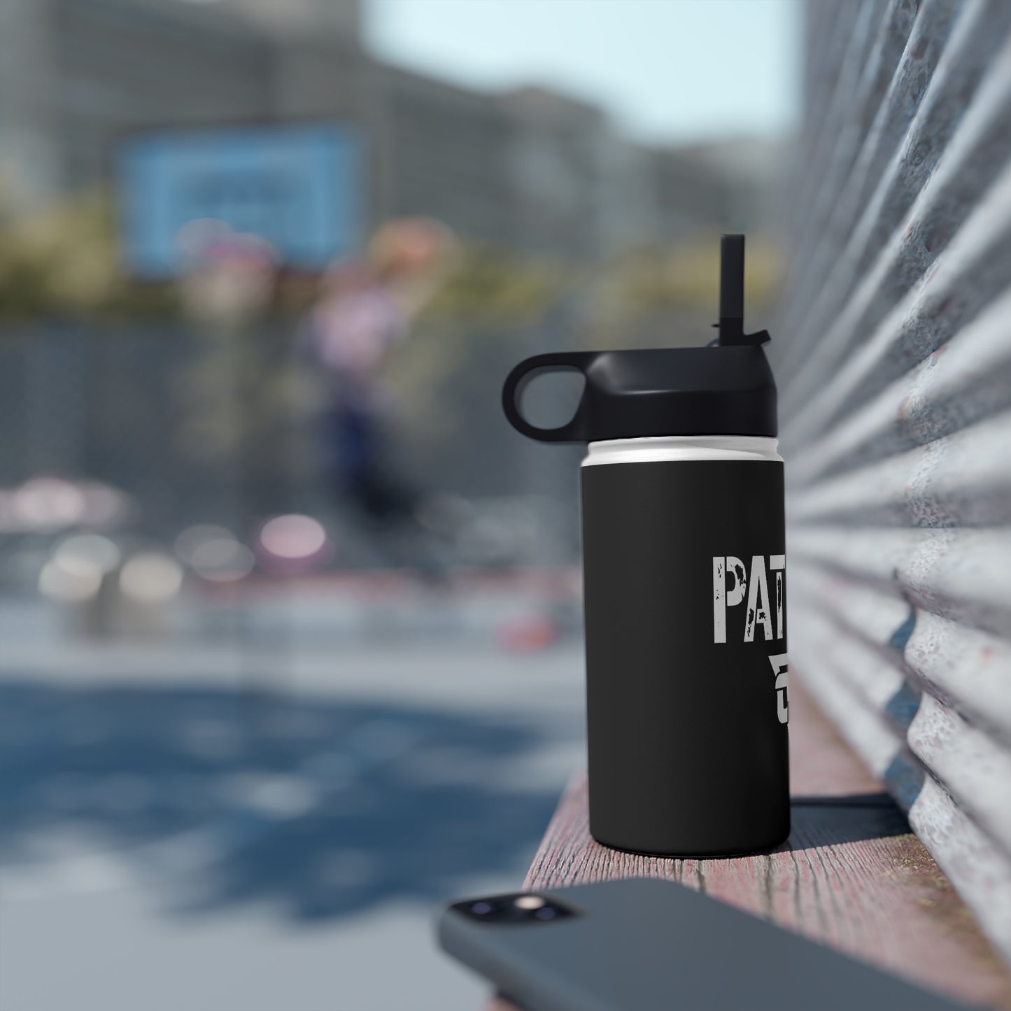 Patriot Steel Water Bottle, Standard Lid