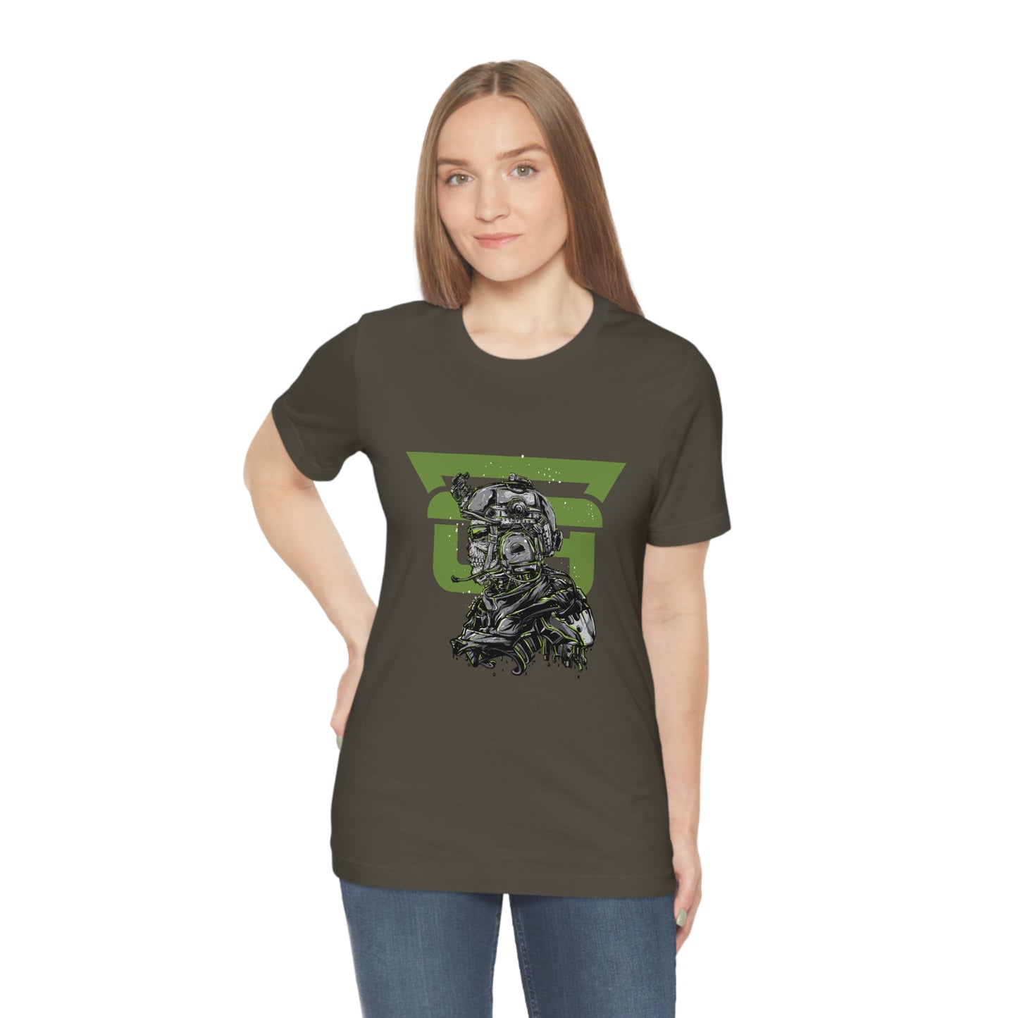 OA Green Tactical Unisex Jersey Short Sleeve Tee