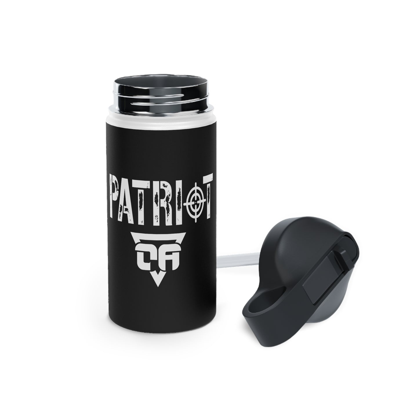 Patriot Steel Water Bottle, Standard Lid