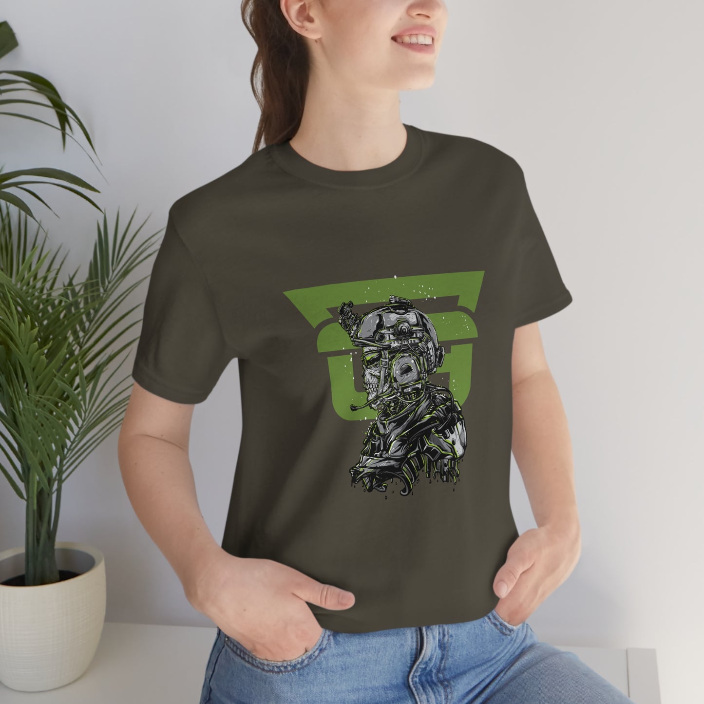 OA Green Tactical Unisex Jersey Short Sleeve Tee