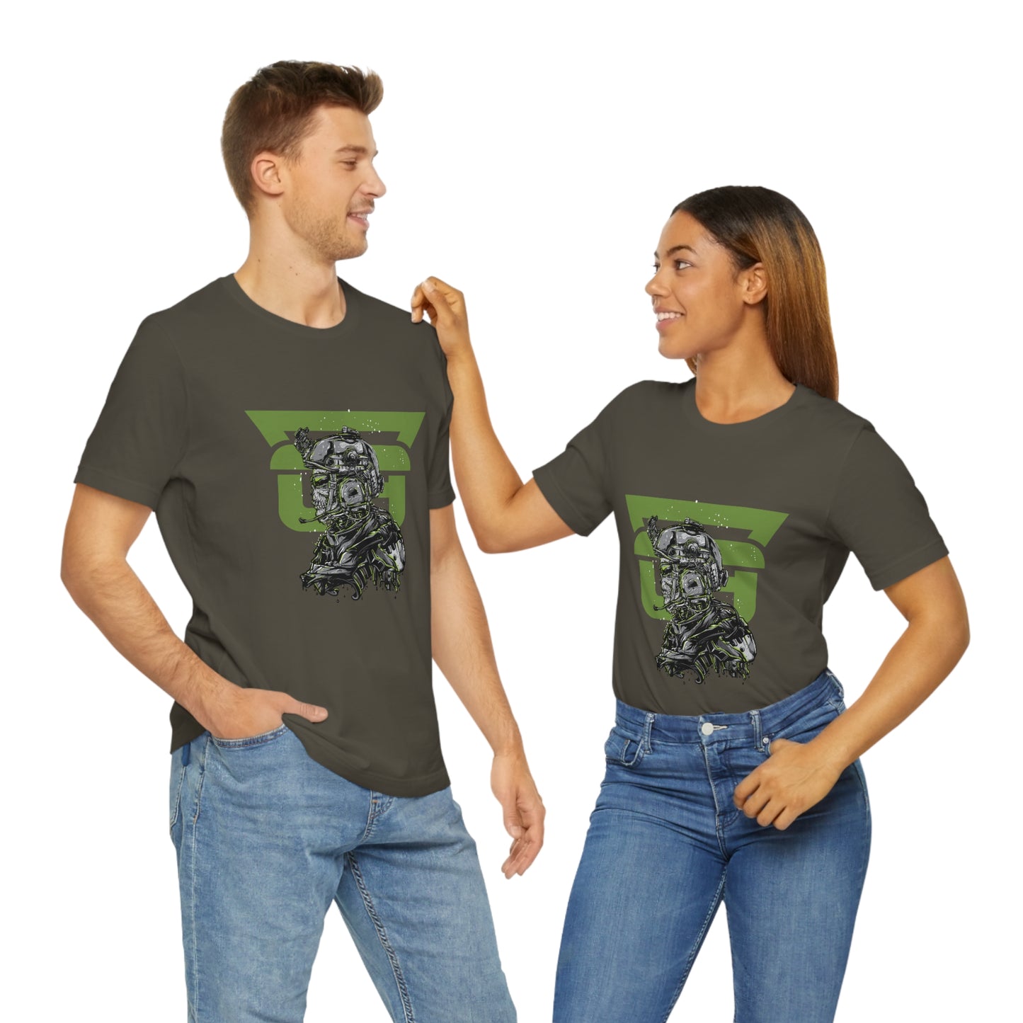 OA Green Tactical Unisex Jersey Short Sleeve Tee