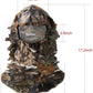 Kylebooker Ghillie Face Mask 3D Leafy Ghillie Camouflage Full Cover Headwear Hunting Accessories