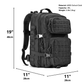 Military 3P Tactical 45L Backpack | Army 3 Day Assault Pack | Molle Bag Rucksack | Range Bag