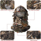 Kylebooker Ghillie Face Mask 3D Leafy Ghillie Camouflage Full Cover Headwear Hunting Accessories