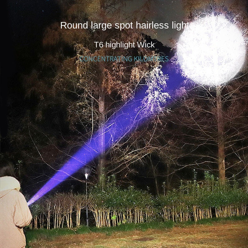 Strong light flashlight household portable USB rechargeable mini multi-function tactical outdoor led small flashlight wholesale