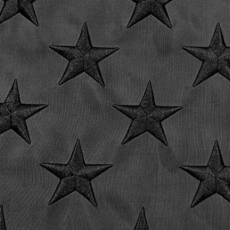 3x5FT All Black American Flag US Black Flag Tactical Decor Blackout