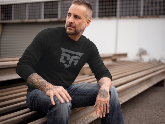 Dark OA Logo Unisex Jersey Long Sleeve Tee